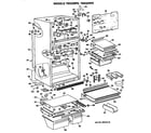GE TBX22RPELWH cabinet diagram