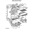 GE TBX21ZPBRWH cabinet diagram