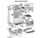 GE TBXW19ZPERWH cabinet diagram