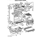 GE TBX19ZPERWH cabinet diagram
