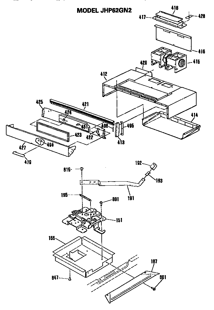 Blower assembly and door lock