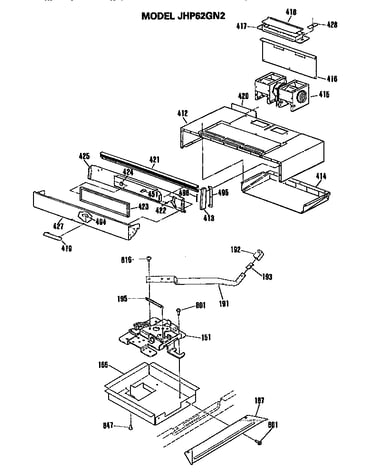 Blower assembly and door lock