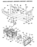 Door & burner/manifold assembly