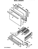 Door and broiler assembly