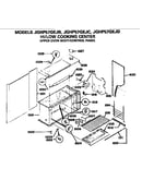 Upper oven body/control panel