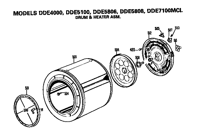 Drum and heater