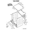 GE DDC5000MCL cabinet diagram