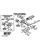Gas valve and burner assembly