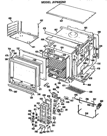Upper oven