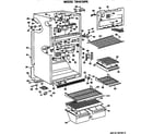 GE TBH21DPERWH cabinet diagram