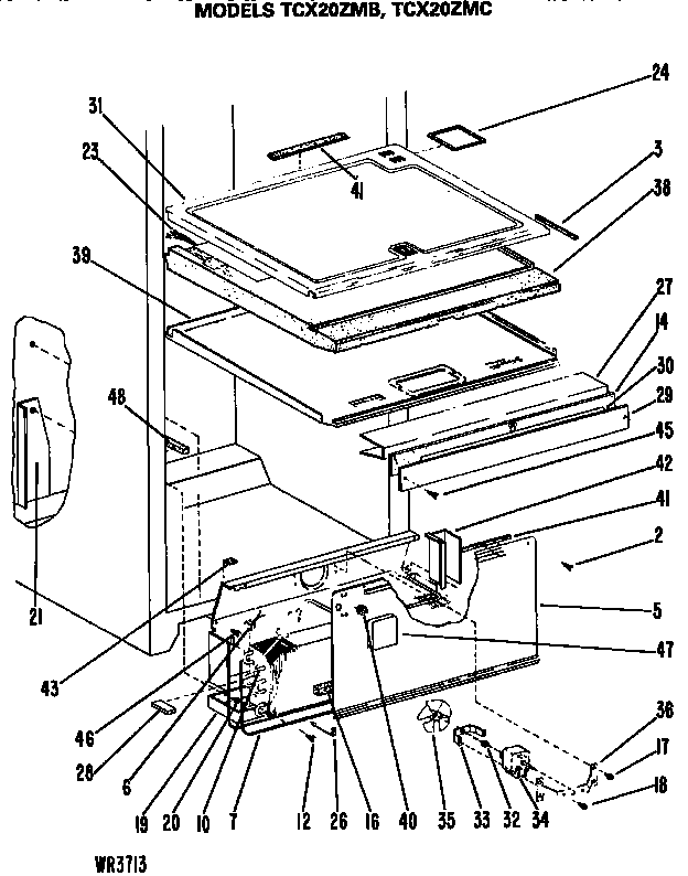 Freezer parts