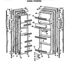 GE TFX20PMA doors diagram