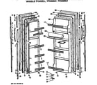 GE TFX22ZLL doors diagram