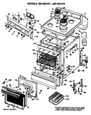 Main body/cooktop/controls