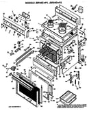 Main body/cooktop/controls