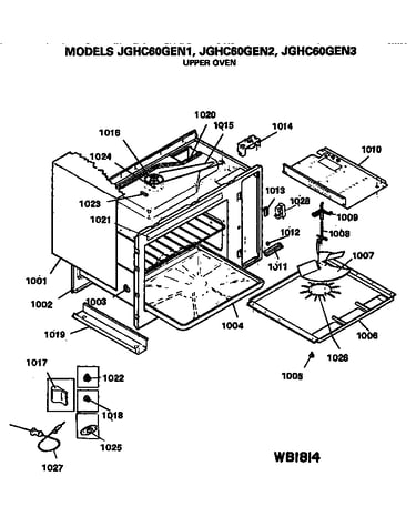 Upper oven