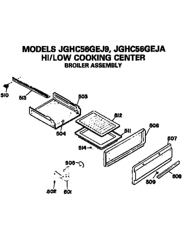 Broiler assembly