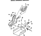 GE JGSP30GEP2 lock box/motor assembly diagram