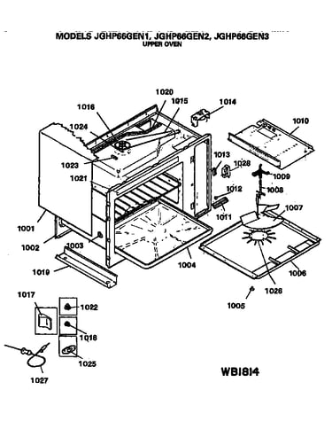 Upper oven