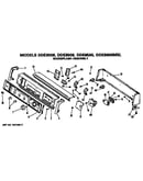 Backsplash for dde8506, 8508, 9500 and 9600mbl