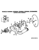 Blower and drive assembly