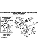Gas valve and burner assembly