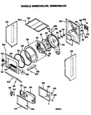 Dryer- drum and cabinet panels