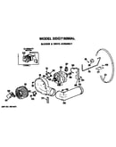 Blower and drive assembly