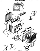 Cabinet and grille assembly