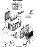 Cabinet and grille assembly