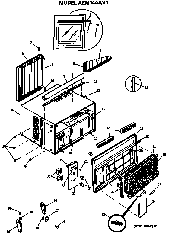 CABINET AND GRILLE ASSEMBLY