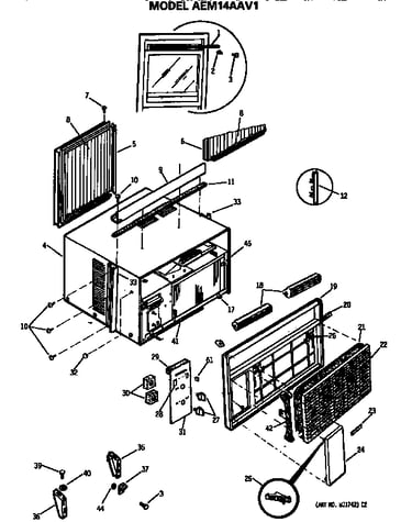 Cabinet and grille assembly
