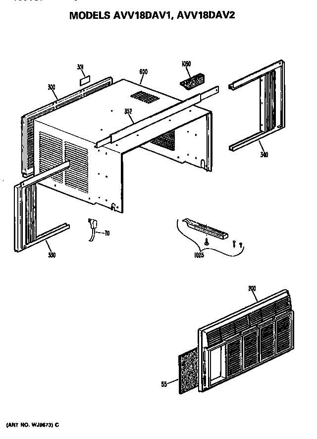 Cabinet and grille assembly