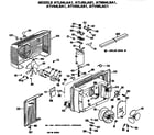 GE ATV04LBA1 unit parts diagram