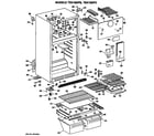 GE TBX16DPCRAD cabinet diagram