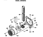 GE JSP38GN2 exhaust diagram