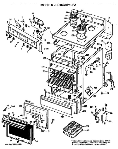 Main body/cooktop/controls