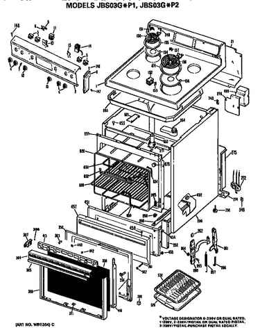 Main body/cooktop/controls