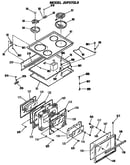 Cooktop/door