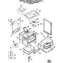 GE JGBP26GEJA main body diagram