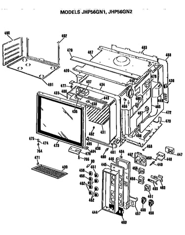 Upper oven
