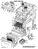 Cooktop/main body/controls