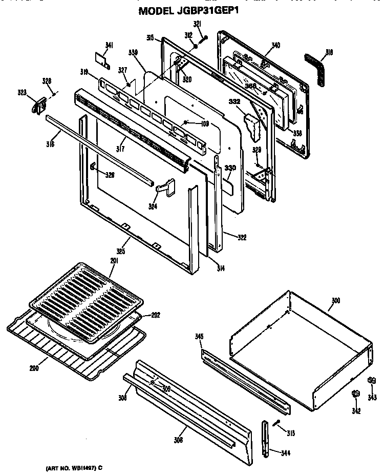 Door and drawer