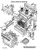 Cooktop/main body/controls