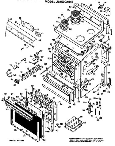 Cooktop/main body/controls