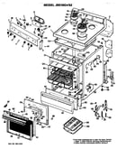 Cooktop/main body/controls