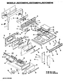Cooktop/door/broiler