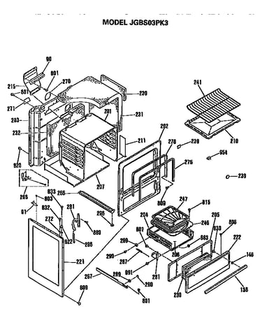 Oven cabinet