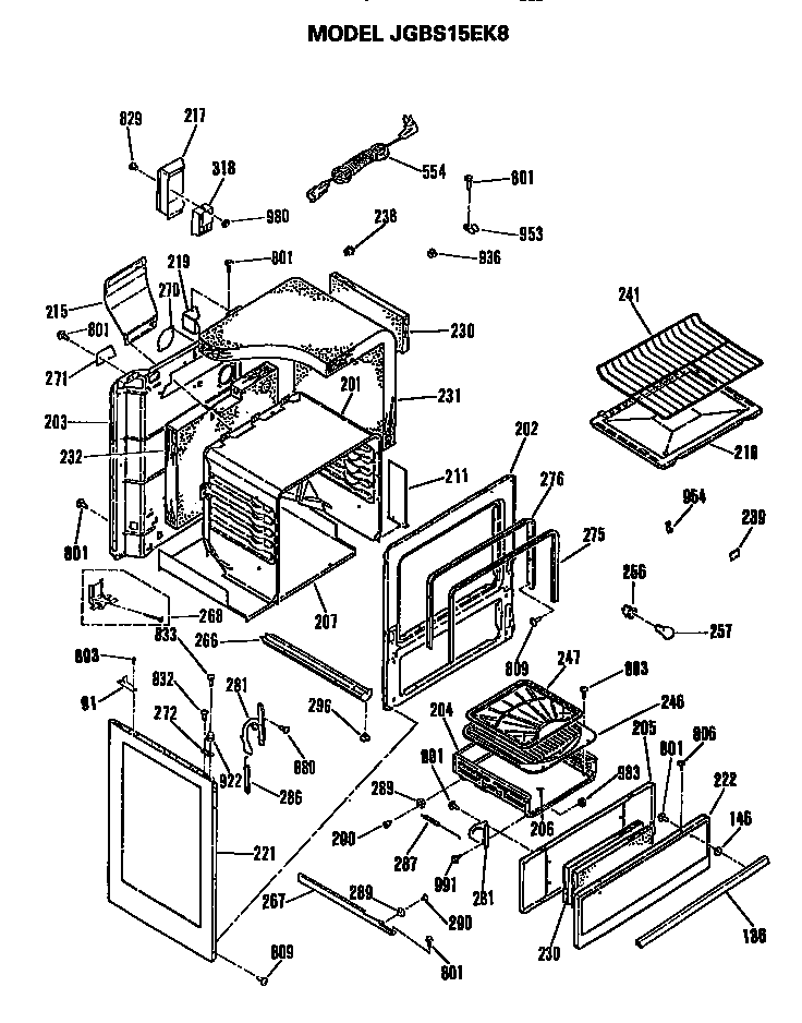 Oven cabinet