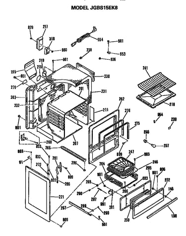 Oven cabinet